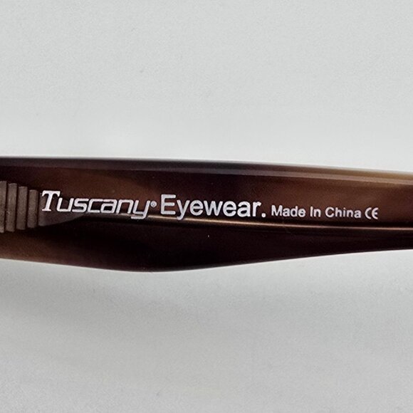 Tuscany Eyewear TUS 551-02 Tortoise Cat Eye Eyeglasses Frame w/ Flexhinge 52mm - Picture 8 of 12